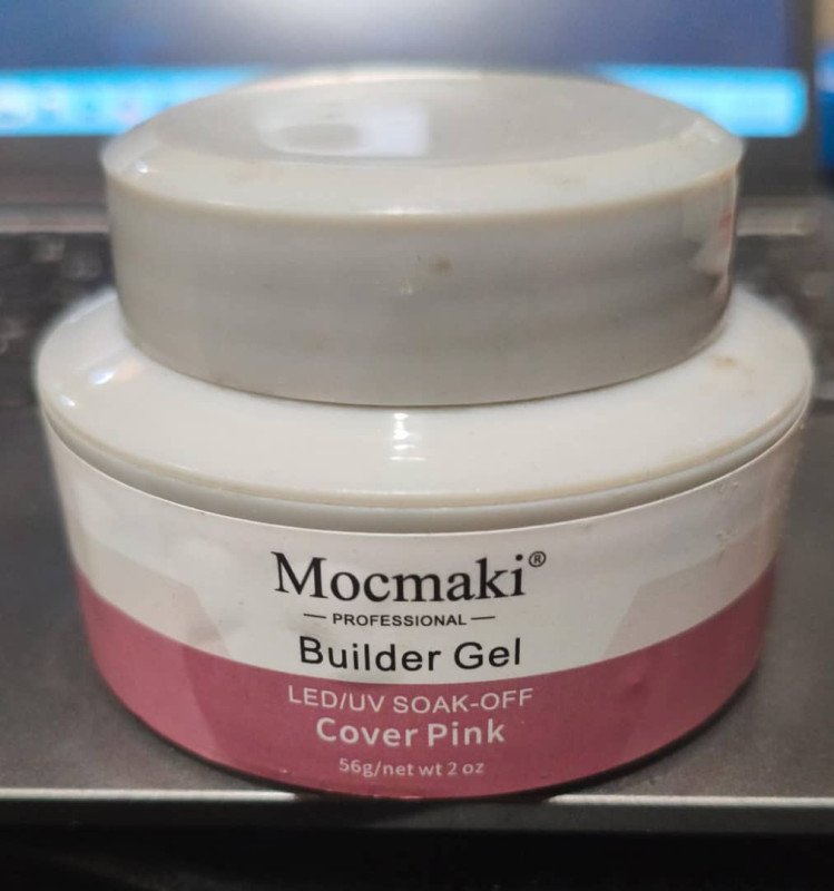 Mocmaki Builder Gel Led/Uv Soak-off  Cover Pink 56g